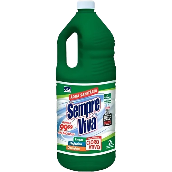 Água Sanitária Sempre Viva 2 Litros