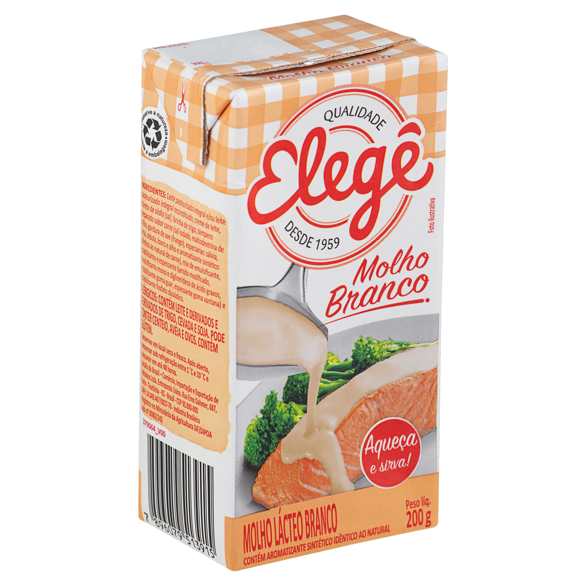 Molho Elegê Branco 200g