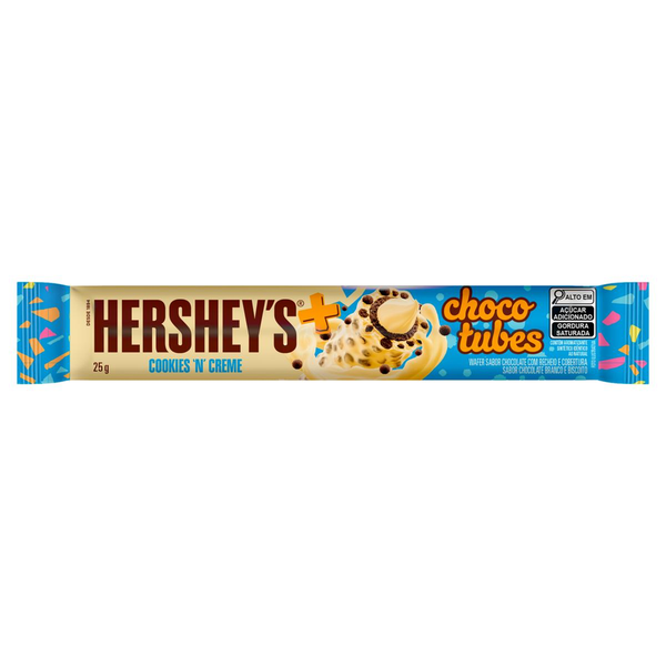 Chocolate Hersheys Chocotubes CookiesnCreme 25g