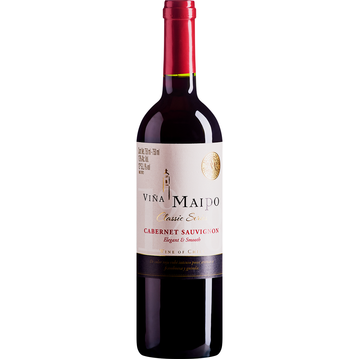 Vinho Tinto Chileno Maipo Classic Cabernet Sauvignon 750ml