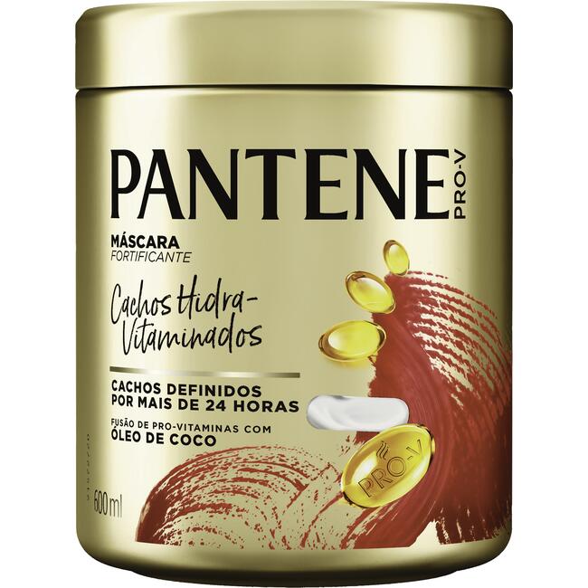Creme de Tratamento para Cabelo Pantene Cachos 600ml