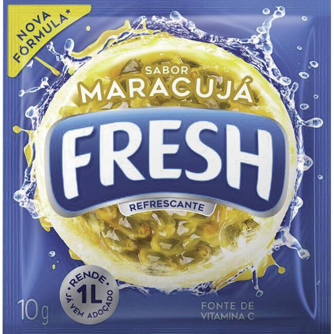 Refresco em Pó Fresh Maracujá 10g