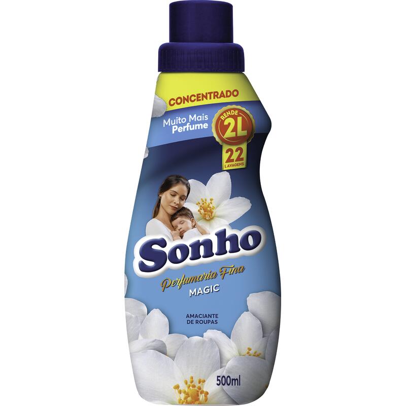 Amaciante para Roupas Concentrado Sonho Magic 500ml
