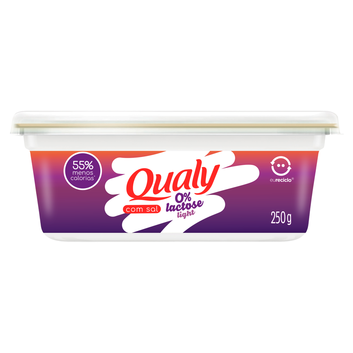 Margarina QUALY com Sal Zero Lactose 250g