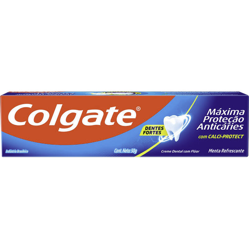 Creme Dental Colgate Máxima Proteção Anticáries 50g