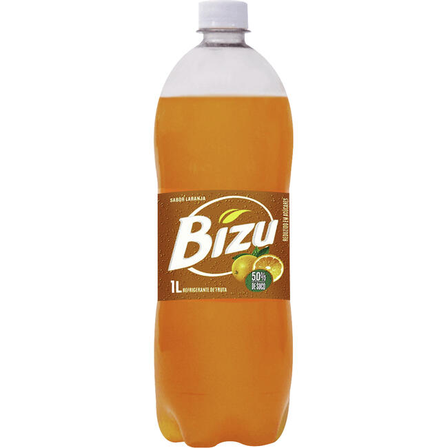Refrigerante Bizu Laranja 1L