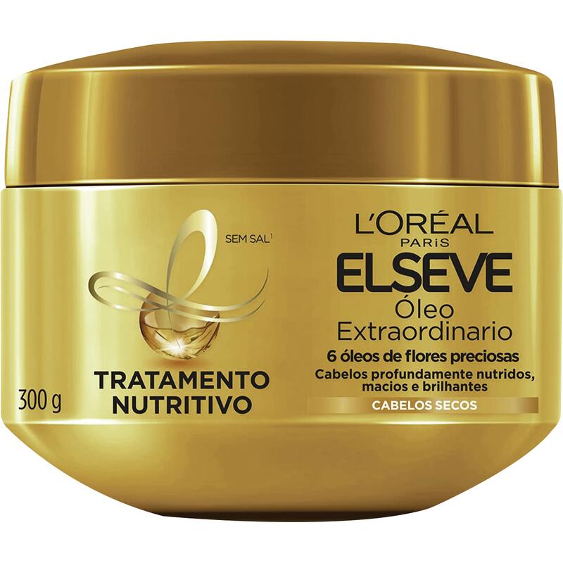 Tratamento Nutritivo Loréal Paris Elseve Óleo Extraordinário Pote 300g