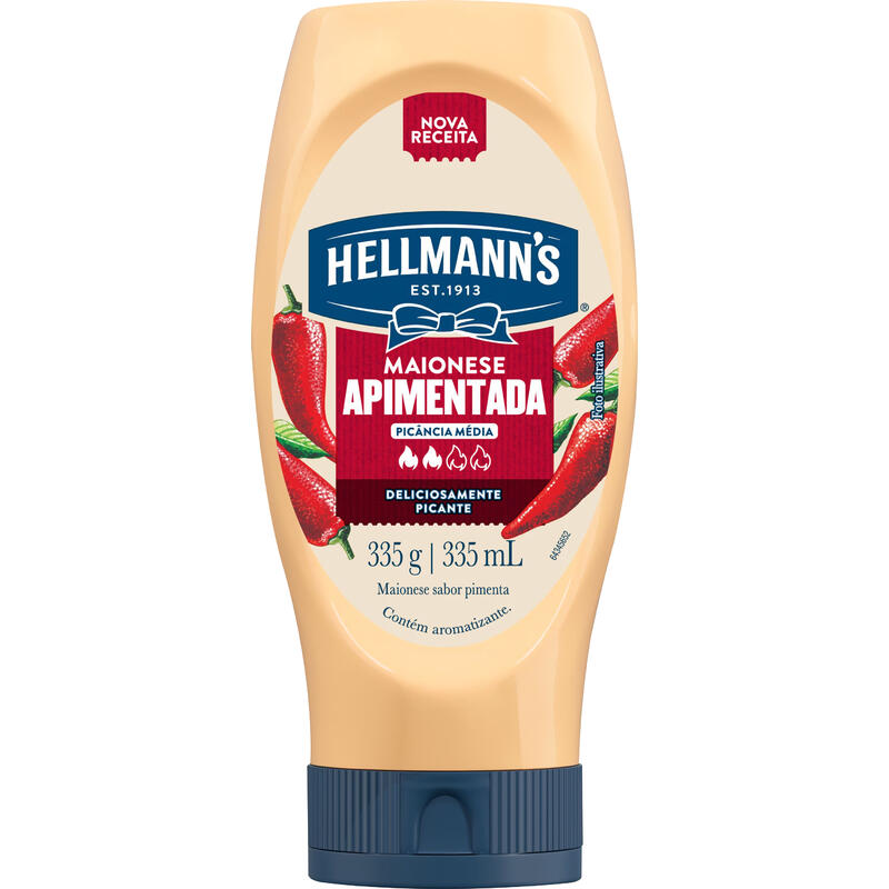 Maionese Hellmann's Chipotle Pimenta 335g
