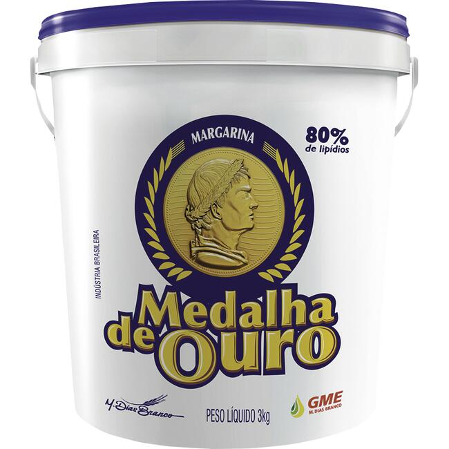 Margarina Medalha de Ouro 3kg