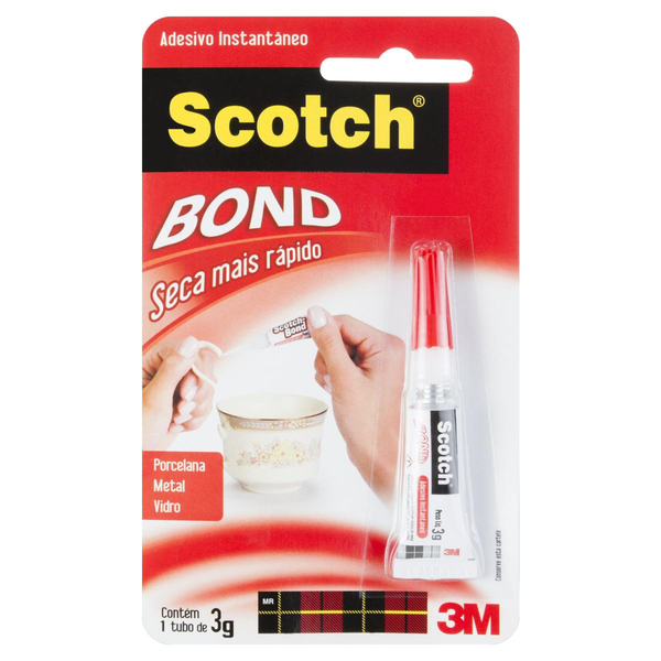 Adesivo Instantâneo Scotch Bond 3g