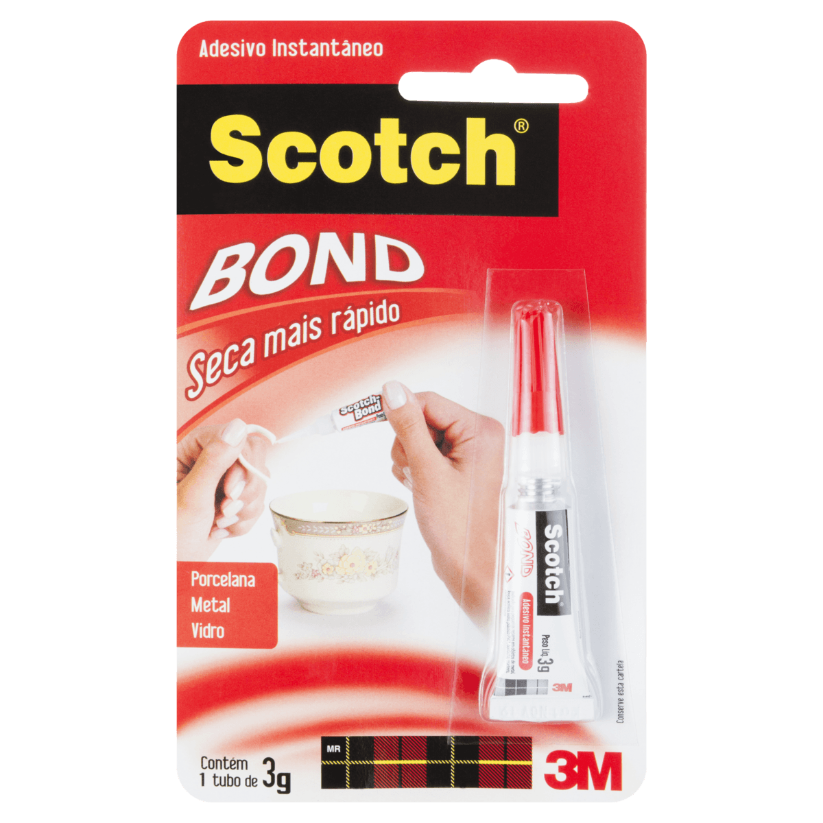 Adesivo Instantâneo Scotch Bond 3g