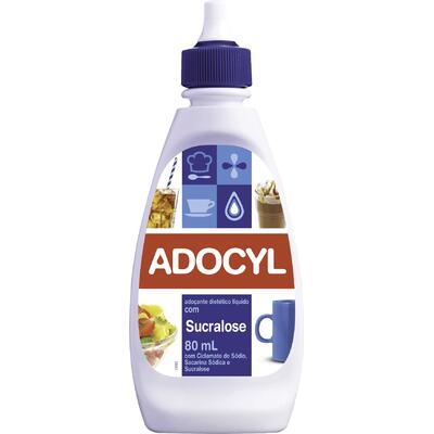 Adoçante Líquido Adocyl Sucralose 80ml