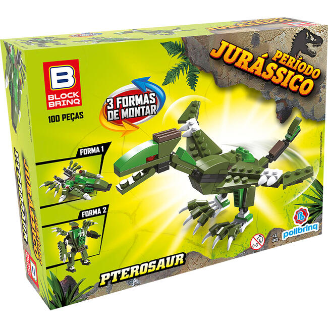 Blocos Polibrinq Cyberdino Blocks un