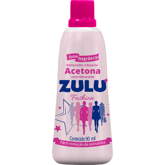 Removedor de Esmalte Zulu Fashion 90ml