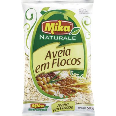 Aveia em Flocos Mika Grossa 500g