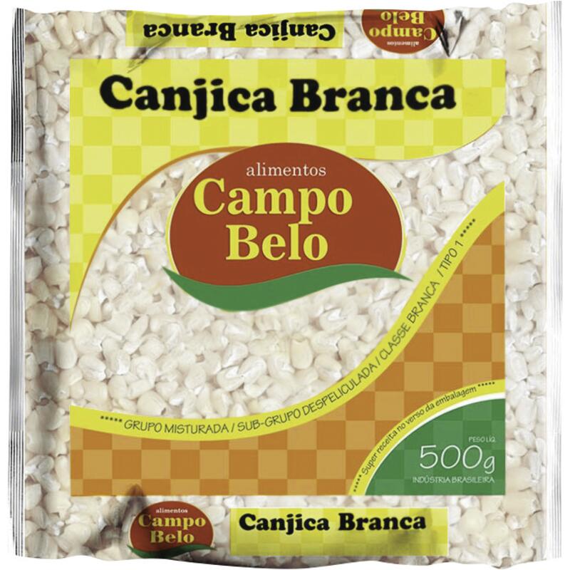 Canjica Campo Belo Branca 500g