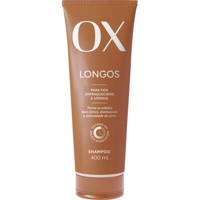 Shampoo OX Cosméticos Longos Bisnaga 400ml