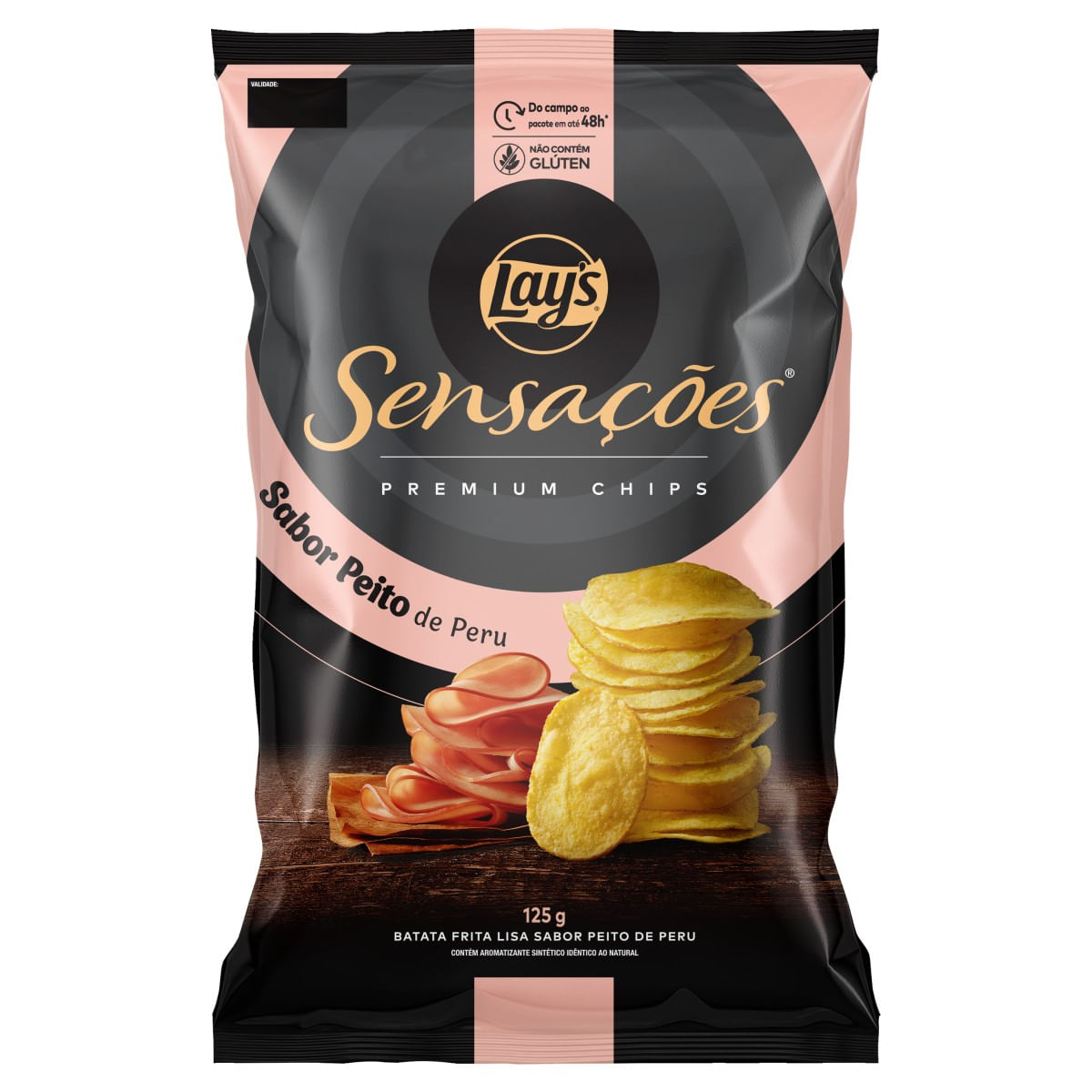 Batata LAYS Sensações Peito de Peru 125g