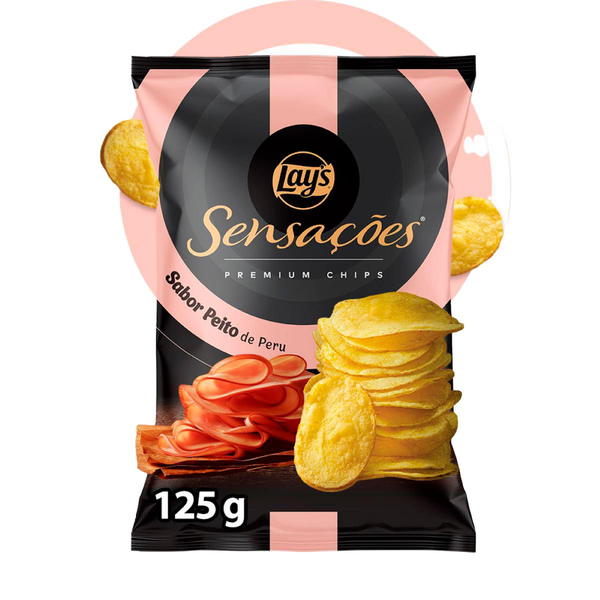 Batata LAYS Sensações Peito de Peru 125g