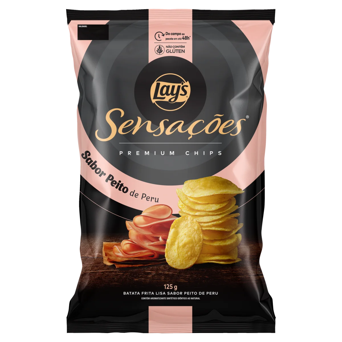 Batata LAYS Sensações Peito de Peru 125g