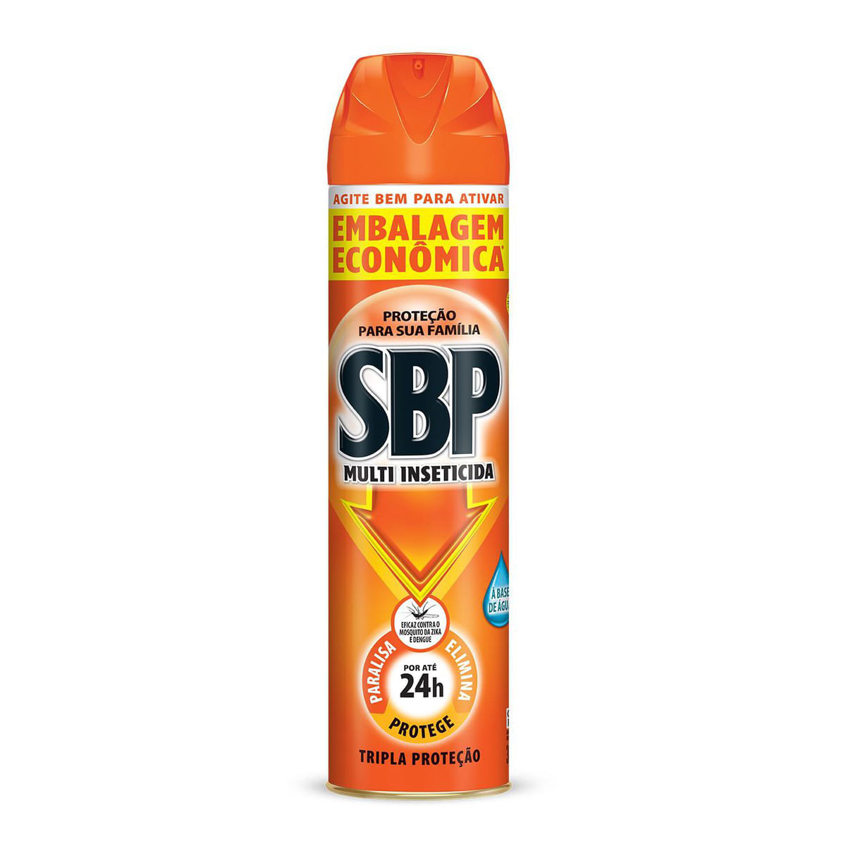 Multi Inseticida SBP Aerossol 380ml Embalagem Econômica