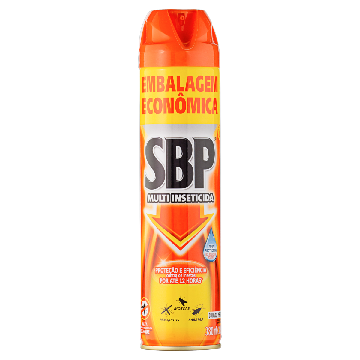 Multi Inseticida SBP Aerossol 380ml Embalagem Econômica