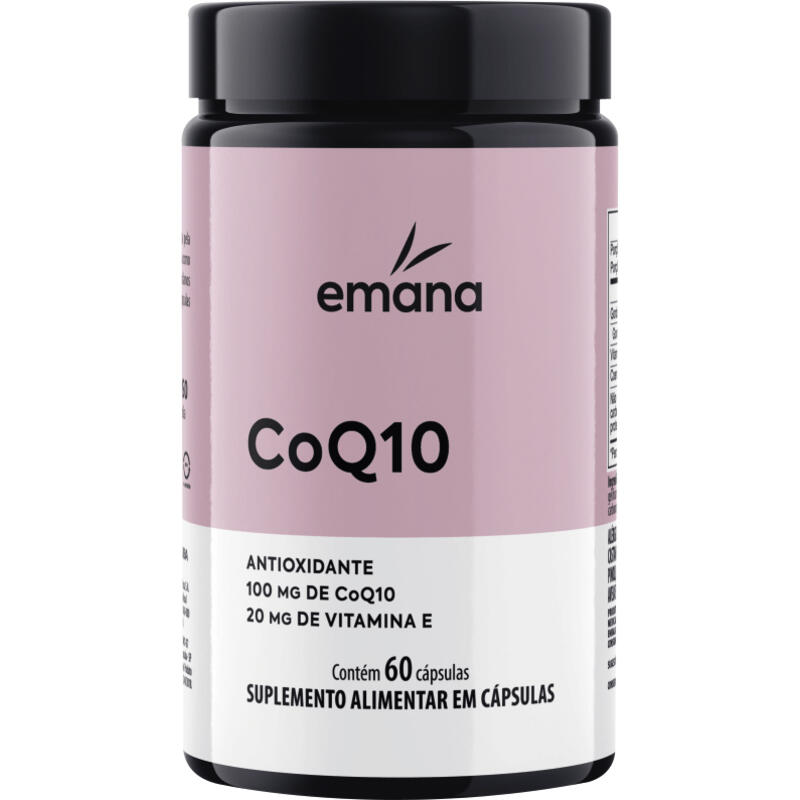 Suplemento Alimentar Emana CoQ10 60 cáps