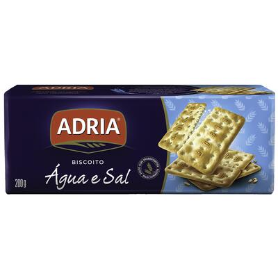 Biscoito Adria Água e Sal 200g