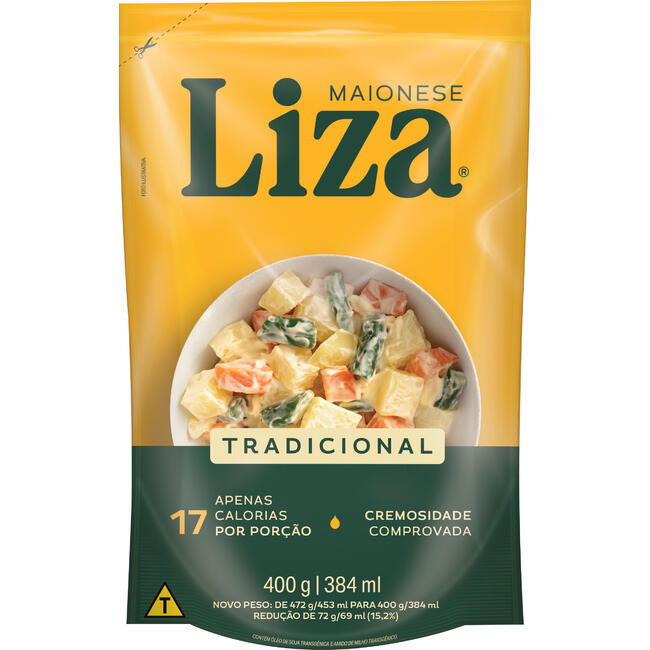 Maionese Liza Tradicional 400g