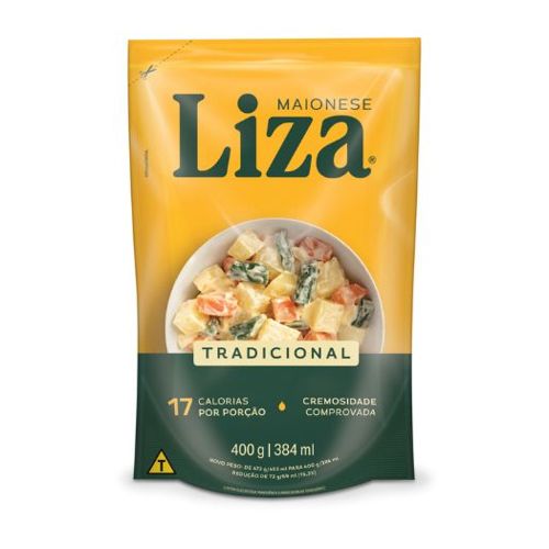 Maionese Liza Tradicional 400g