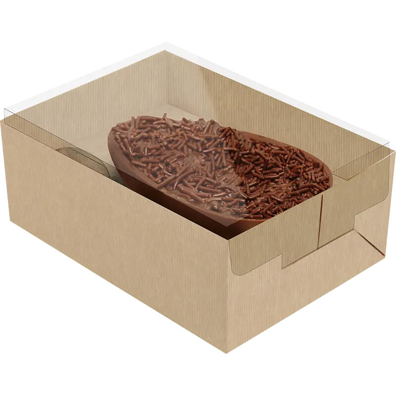 Caixa Kraft para Ovo Cromus 250g 6un