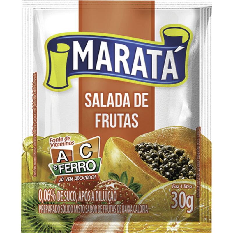 Refresco em Pó Maratá Salada de Frutas 30g