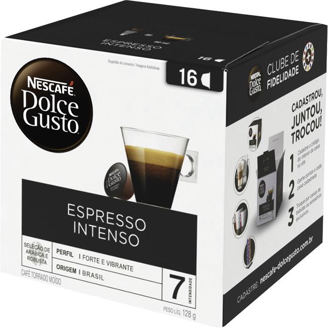 Café Nescafé Dolce Gusto Espresso Intenso 128g