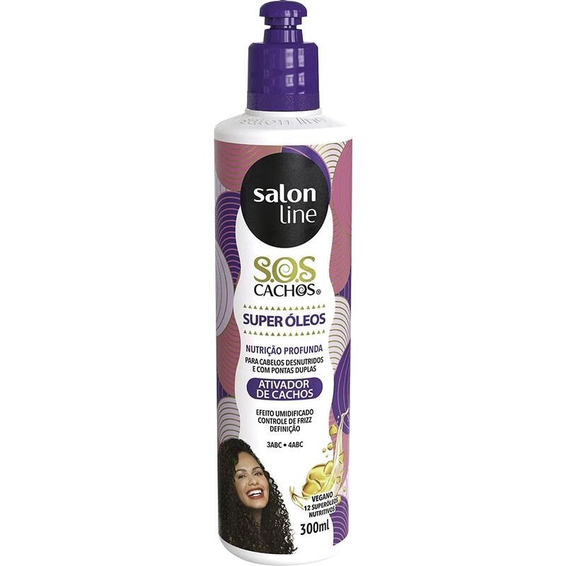 Creme Ativador de Cachos Salon Line Nutritivo 300ml