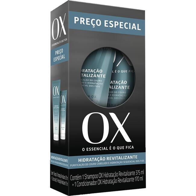 Kit Shampoo + Condicionador OX Hidratação Revitalizante