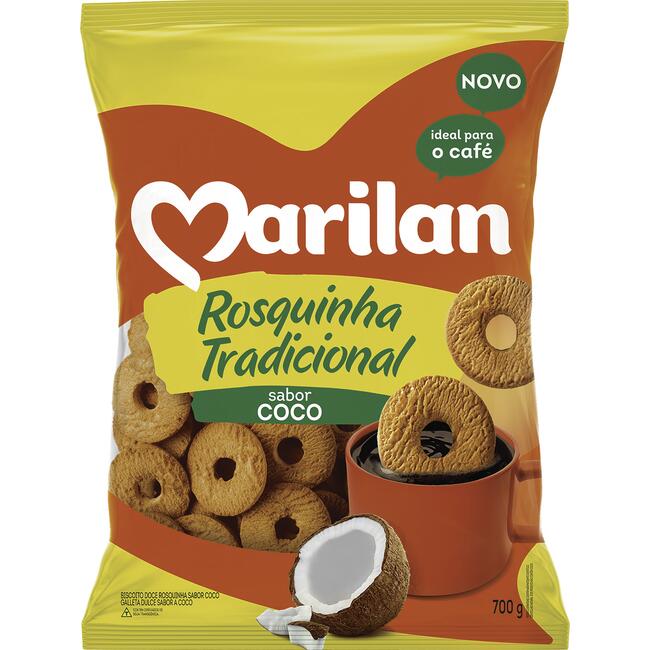 Biscoito Rosquinha Marilan Coco 700g