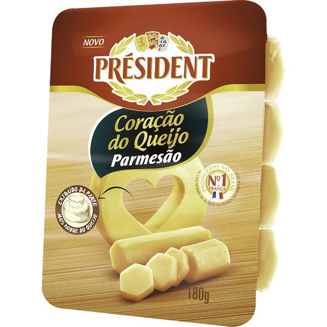 Queijo Parmesão Cilindro Président 180g