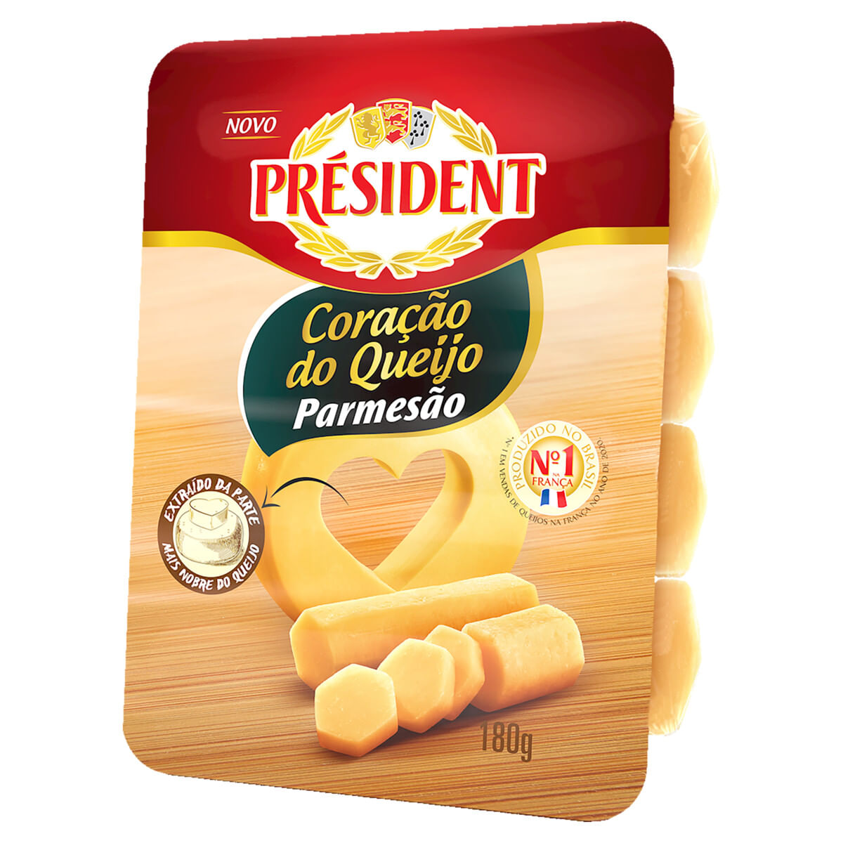 Queijo Parmesão Cilindro Président 180g