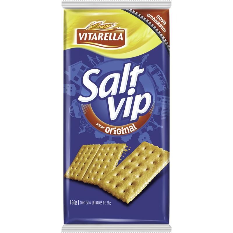 Bisocito Vitarella Saltvip Original 156g