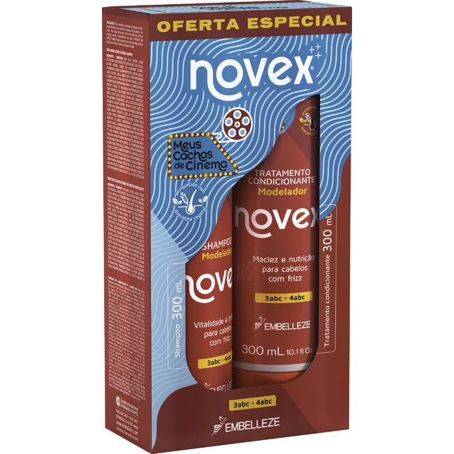 Kit Revitay Novex Shampoo+Cond Cachos de Cinema