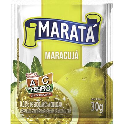 Refresco em Pó Maratá Maracujá 30g