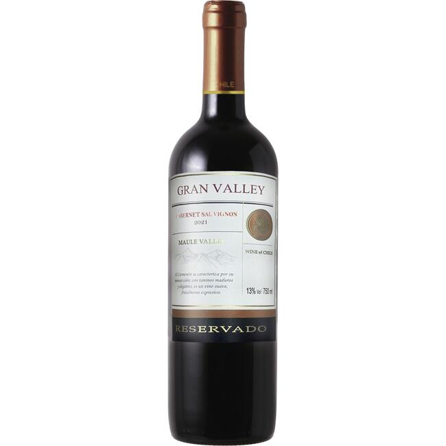 Vinho Chileno Gran Valley Cabernet Sauvignon 750ml