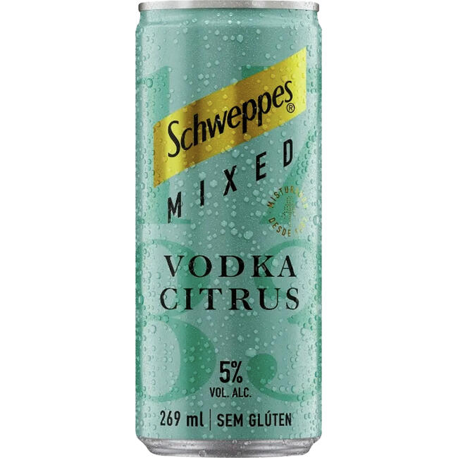 Vodka SCHWEPPES Mixed Citrus 269ml
