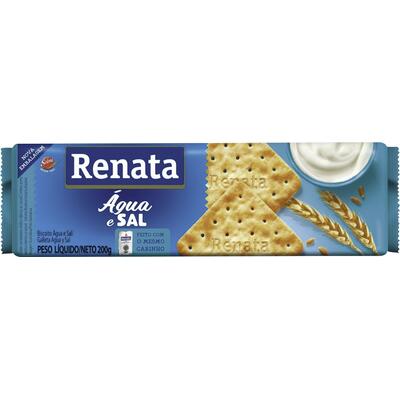 Biscoito Renata Água e Sal 200g