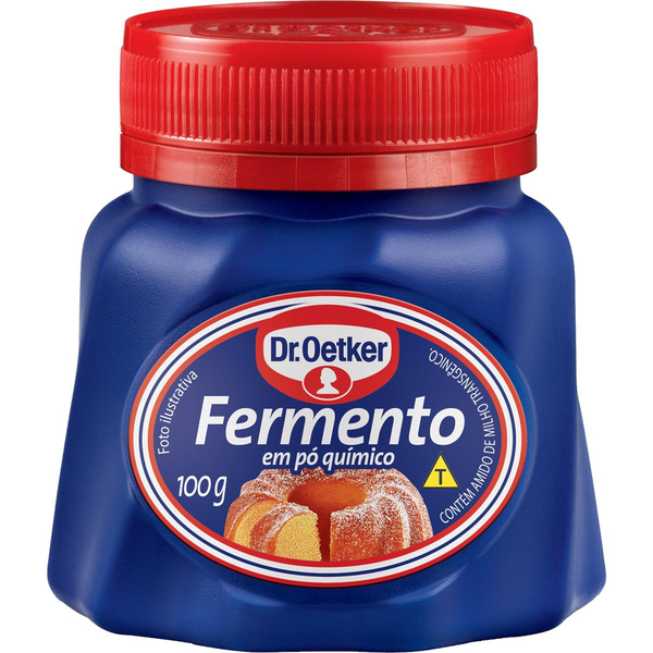 Fermento em Pó Dr Oetker Químico 100g