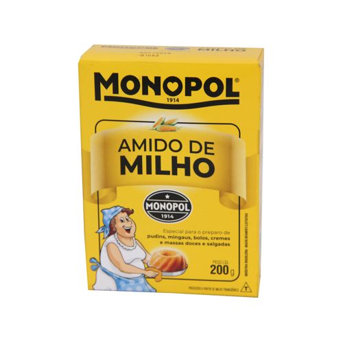Amido De Milho Monopol 200g