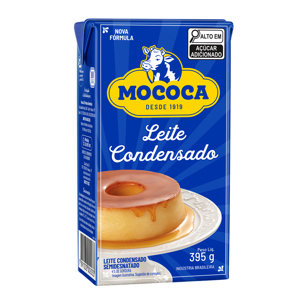 Leite Condensado Semi Desnatado Mococa 395G