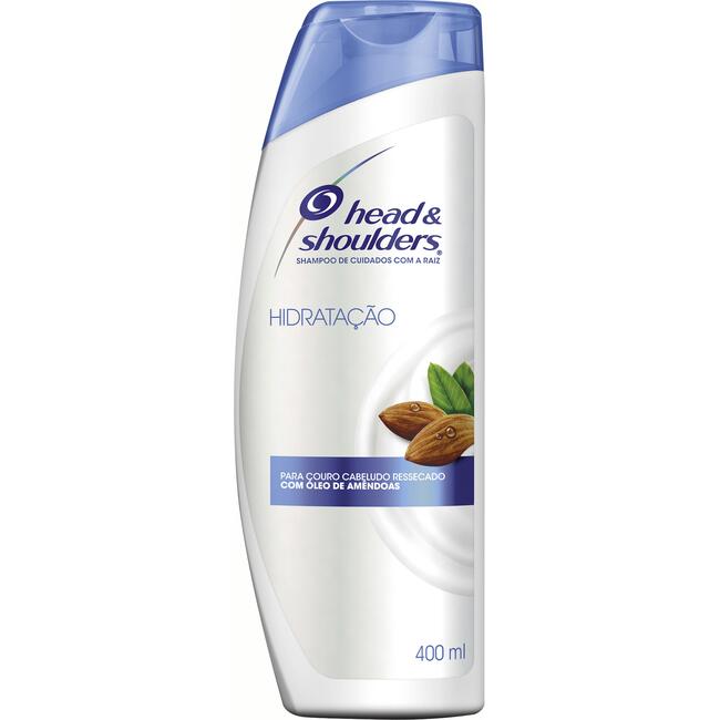 Shampoo Anticaspa Head e Shoulders Hidratação Frasco 400ml