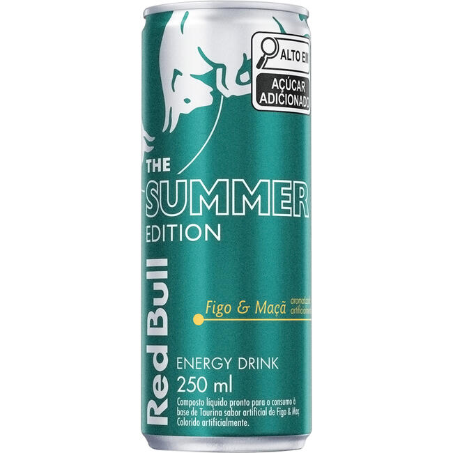 Energético Red Bull Figo e Maçã 250ml