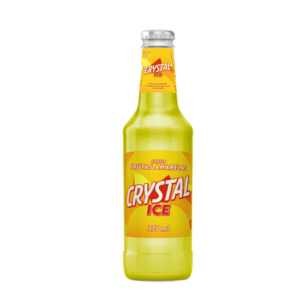 Bebida Mista Ice Crystal 275ml - Frutas Amarelas - Long Neck